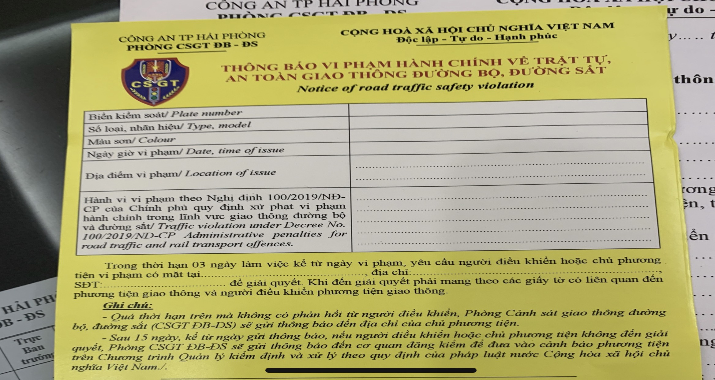 Sẽ triển khai “phạt nguội” phương tiện dừng đỗ sai quy định